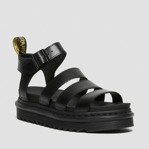 BLAIRE WOMEN'S BRANDO LEATHER STRAP SANDALS